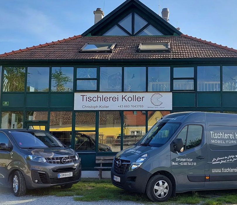 Außenansicht - Tischlerei Koller